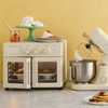 image:imageMartha Stewart French Door Air Fryer Toaster Oven Combo 34QT Countertop Convection 12in1 Bake Broil Roast Fits 12 PizzaDehydrate5 Accessories Air Fry Basket Stainless Steel Linen CreamLinen Cream
